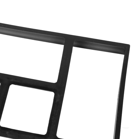 Close-up of DIY Garden Walkway Paving Mold Premium Plastic Pro Grade Kit for easy patio landscaping, corner view.