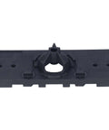 35mm hinge hole saw jig drilling guide base, black ABS plastic