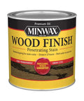Top Shelf Dark Ebony Oil Based Wood Stain 40 Pack Of Half Pint Containers For Furniture Cabinets And Woodworking Projects Slick Smooth Application No Hassle Finish in a can.