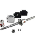 Heavy Duty Sfu2510 Ball Screw With 25mm Diameter And C7 Grade Precision For CNC Machining Projects Including Single Flange BK And BF End Machined Parts To Boost Your Build Performance Today.