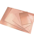 Stack of FR-4 Fiberglass Single Sided Copper Clad DIY PCB Prototyping Boards in various sizes for electronics projects