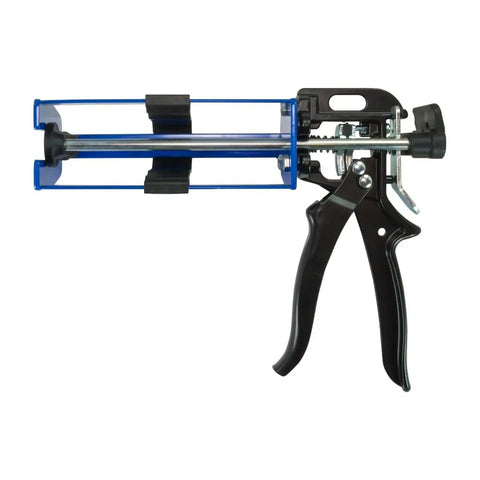 Dual Cartridge Applicator Gun For 200mL 1to1 And 2to1 Cartridges With Smooth Easy Squeeze Trigger on white background