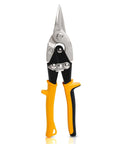 10 Inch Tin Snips For Sheet Metal Cutting Built Tough Heavy Duty Cutter Shears Straight Cut Chrome Vanadium Steel CRV