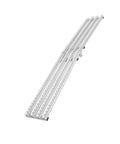 Heavy Duty Flexible Roller Conveyor System With 78 Inch Length And 15.75 In Width Features Industrial Grade Galvanized Steel Build For warehouse workflows, showcasing its robust rollers.