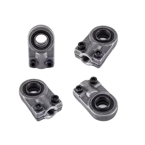 Workhorse Quality Hydraulic Cylinder Joint Bearings Radial Spherical Plain Bearing for Engine Maintenance GIHN-K160LO ID160mm SUJ2 steel bearings in multiple angles.