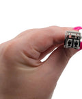 Person holding WB13X25633 Glowbar Gas Range Igniter Replacement Model Specific Not Universal close-up