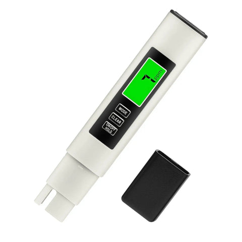 4-In-1 Digital TDS Meter With EC And Temperature Readout For Drinking Water, Aquariums, And RO-RODI Systems, 0-9999 PPM Range