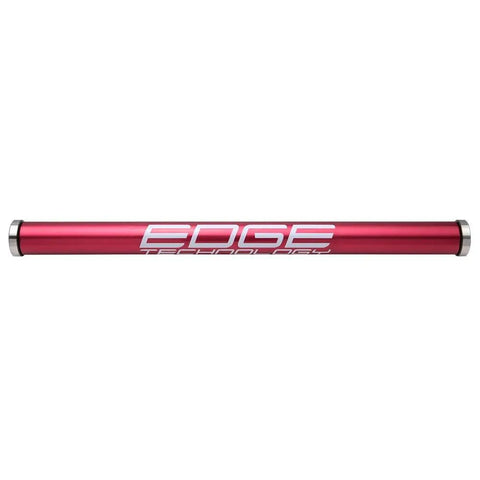 Tailstock Alignment Bar for Lathes, 12 Inch Test Bar With Precision Ground Hardened Steel Ends, red aluminum body