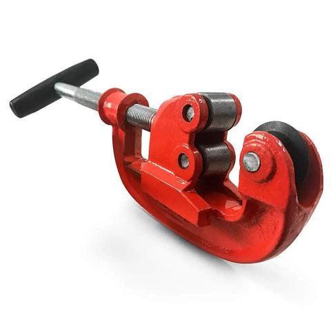 Heavy Duty Pipe Cutter For Steel Tubing 1 Eighth Inch To 2 Inch, Rugged Metal Cutter With Smooth Bearing Mechanism, Cuts Iron And Steel Pipes Easily, Not Suitable For Aluminum Or Copper, Built For Pros And DIYers
