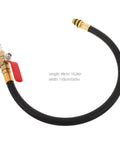 Ultimate European Cylinder Pressure Hose For Vehicle Engine Leak Testing Air Holder Pipe And Cylinder Test Line Good For Garage Diagnostic Leak Detection So You Can Fix Engine Right Away Without Breaking A Sweat Inside Garage, 49cm rubber hose