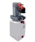 This versatile 12V 24V 220V 360V Hydraulic Power Unit Is The Ultimate Pumping Station Solution For Lifting Tables And Dock Plates, featuring a robust motor.