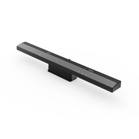 Wireless Sensor Dolphinbar For PC USB Wii Remote Adapter, sleek black bar design for controller hub functionality
