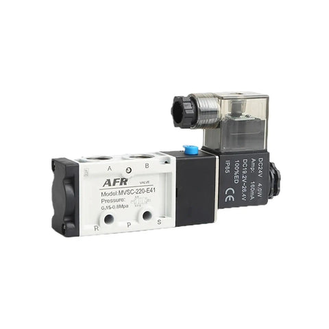 Heavy Duty Pneumatic Directional Valve Solenoid 24V Dc Mvsc 220 4E Series Delivers Smooth Airflow And Plug Right In Automation Gear Built Tough To Kick Up Your Daily Grind Without Any Drama