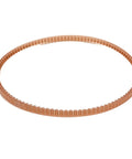 Replacement Belt For 3 Inch Mini Lathe Mill 527-2142 Pro Grade V Belt For Small Metal Lathe Brown Reinforced Knit Material