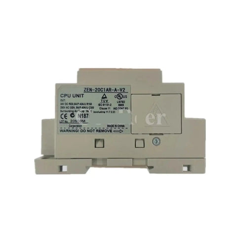 V2 Series PLC Module For Industrial Control With ZEN 20C1AR A V2 And ZEN 20C1DT D V2 Fused Compact Module Ready For Quick Plug And Play Integration And Reliable Automation Performance, front view