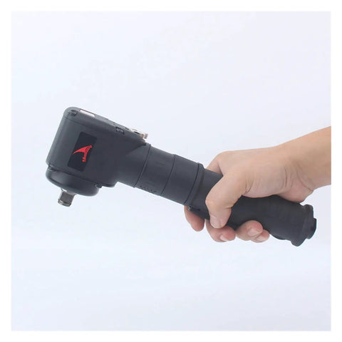 Compact 1/2 Inch Drive Pneumatic Impact Wrench Sporting An Extended Reach Handle And Lightning Fast Eight Thousand Five Hundred RPM Motor For Quick Auto Repair Tasks That Keep Your Shop Running Smoothly Without The Sweat