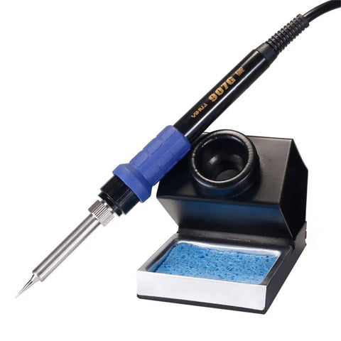 2 In 1 Soldering Station With 700W Hot Air Gun And Soldering Iron, SMD Rework Tool For Electronics, iron and holder with sponge