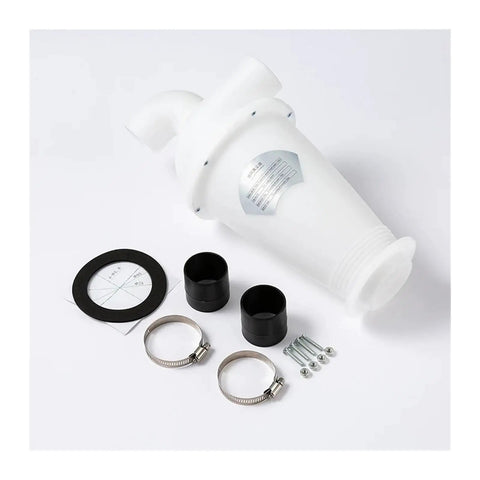 Turbo Cyclone Dust Collector For Vacuum Cleaners, Industrial Woodworking Filter And Separator with installation parts
