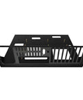 Open Air PC Test Bench And Open Chassis Rack For EATX ATX ITX Motherboards with wide heat dissipation design, front view.