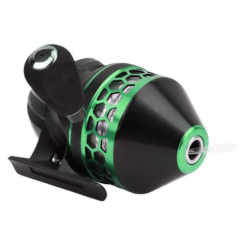 Spincast Fishing Reel With 4.1 To 1 Gear Ratio, Closed Face Design, Durable ABS And Metal Build, Lightweight, Freshwater Use