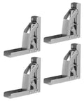 Wide Angle Cabinet Hinges Set Short Arm Design For Tiny Kitchens And Bathrooms Cold Rolled Steel Build Smooth Door Operation