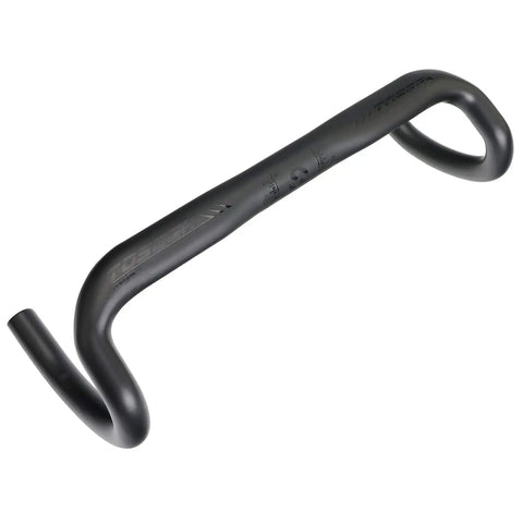 Pro Grade Full Carbon Road Drop Handlebar 31.8mm Clamp Lightweight 128mm Drop 89mm Reach UD Matte Black Ergonomic Comfort Endurance Riding