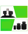 Top Rated 5 Pcs VP10~50 Series Vacuum Sucker Silicone Nozzle Set Precision Fit For Industrial Automation Parts showcasing M4 to M6 sizes.