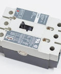 Heavy Duty GMCP Molded Case Circuit Breaker Offering 3 Poles And 3 Phase Power Protection At 50 Amps And 480 Volts with labels