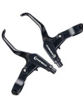1 Pair Aluminum Alloy Bicycle Brake Levers For Most Bikes Left And Right Hand Levers Mountain Road Folding Bike Levers