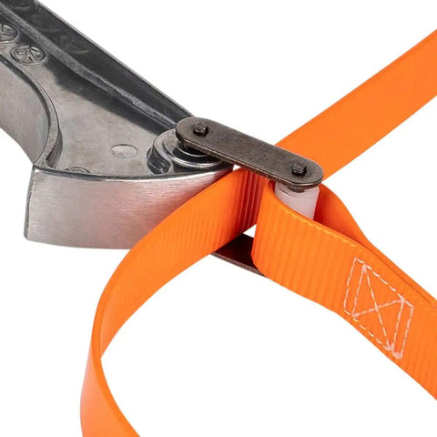 Grip It Adjustable Strap Wrench Kit Two Piece Set with Six Inch and Twelve Inch Handles for Tight Spaces, cam-action system close-up