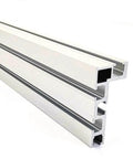 Beefed Up 75 Type T Slot Miter Track 800mm Aluminum T-Track Slide for Woodworking Jigs Fixtures Sleds Router Tables and Fence Backers