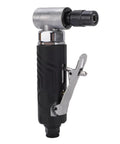 Heavy Duty Pneumatic Air Angle Die Grinder 12000 RPM with textured grip, compact design for tight spots and auto repair tasks.
