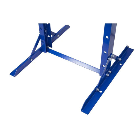 Base of 12 Ton Shop Press for Garages, DIYers, and Repair Shops with Fast Pump, 6.9 Inch Stroke, Heavy Duty H Frame