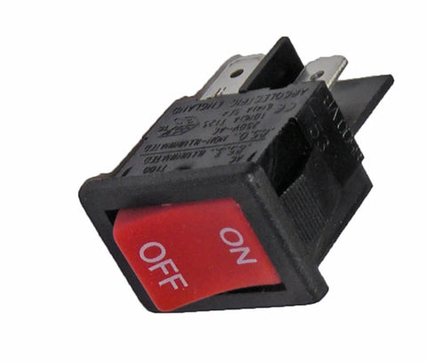 Heavy Duty 120V On Off Power Switch Replacement A22756 Compatible With Black And Decker 690LR 691 Router showing black housing and red buttons.
