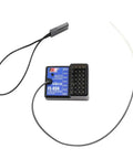 Flysky FS-BS6 Gyro Receiver For FS-GT5 RC Car Radio Transmitter with antenna and connectors