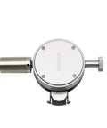 Hassle Free Digital Durometer For Dead Nuts Accurate Shore A To D Hardness Checks On Rubber Plastic Leather and Multi Resin Gear With Sharp LCD Screen and Portable Pocket Shape Design We Really Dig - handheld silver device front view