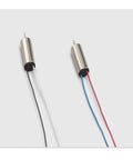 Two micro motors from the Hollow Cup Drone Propellers And Micro Motors Kit For Quadcopters Including 716 Propellers And 614 Motors RC Aircraft Spare Parts