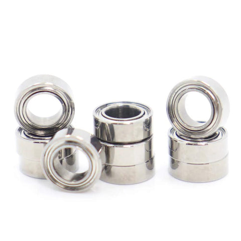 Miniature steel shielded ball bearings, 4x7x2.5 mm, ABEC-5, L-740ZZ MR74ZZ