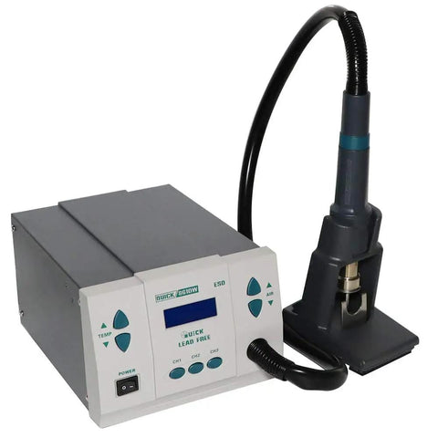 861DW 1000W Hot Air Rework Station With 3 Nozzles, Digital Display And Auto Sleep, Fast Desoldering Heat Gun For Phone PCB Chip Repair