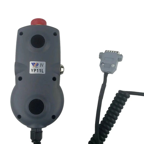5 Axis Electronic Handwheel With 5V MPG Motion Control System And Emergency Stop For CNC Machines, showing connectors