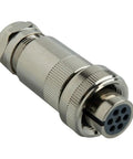 Hella Tough Seven Pin Proportional Valve Connector With One Meter Cable Female Hydraulic Plug featuring IP67 sealing and durable design.