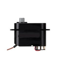 Badass Micro Servo For Rc Cars Delivers Knockout Speed Via High RPM Coreless Motor With Heavy Duty Metal Gears And Compact Cnc Design side view.