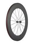 Race Ready Carbon Road Wheelset 88mm Deep Clincher 700c With 23mm Width Fits Shimano Cassettes Matte 3K Finish Toray T700 Rims