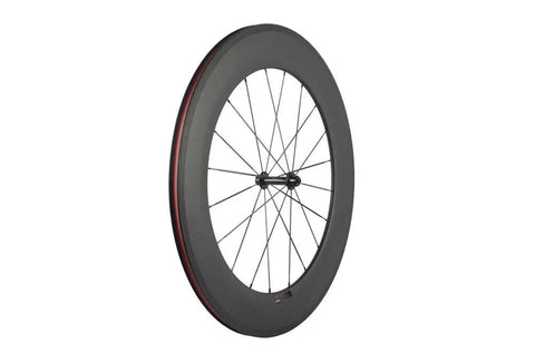 Race Ready Carbon Road Wheelset 88mm Deep Clincher 700c With 23mm Width Fits Shimano Cassettes Matte 3K Finish Toray T700 Rims