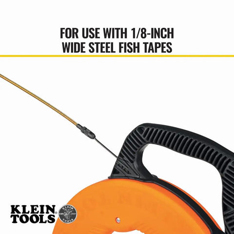 Top Shelf 13 Inch Flexible Fish Tape Leader For 1/8 Inch Steel Tapes with durable handle for easy wire pulling in tight spaces.