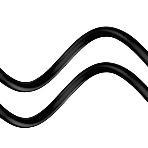 Slick One Meter Extension Cord With Bulletproof Housing For Home Office And Entertainment Setups, flexible black cable design.