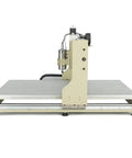Four Axis CNC Router With 1500W VFD Spindle Engraving Machine, USB Port, 500x800x120mm Working Area, side view
