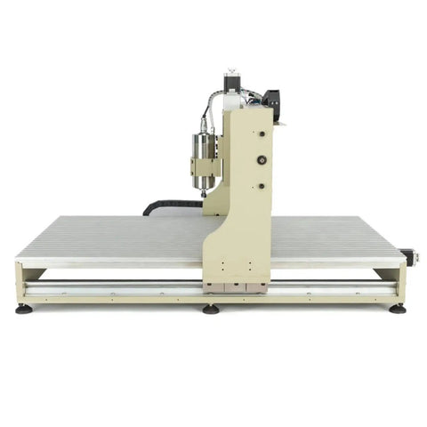 Four Axis CNC Router With 1500W VFD Spindle Engraving Machine, USB Port, 500x800x120mm Working Area, side view