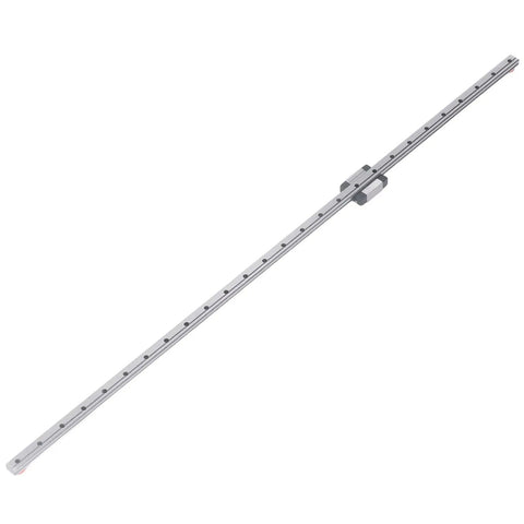 Top Notch Linear Motion Guide Rail for CNC and 3D Printers - High Precision, Self Lubricating, Low Friction Bearing Steel, Corrosion Resistant, Smooth Motion, Easy Fit and Long Lasting Performance, long rail with carriage