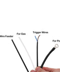 Wires for MIG Welding Gun 100A 8 Ft Replacement Torch For Chicago Electric Stinger Welder 130EN Compatible With Craftsman